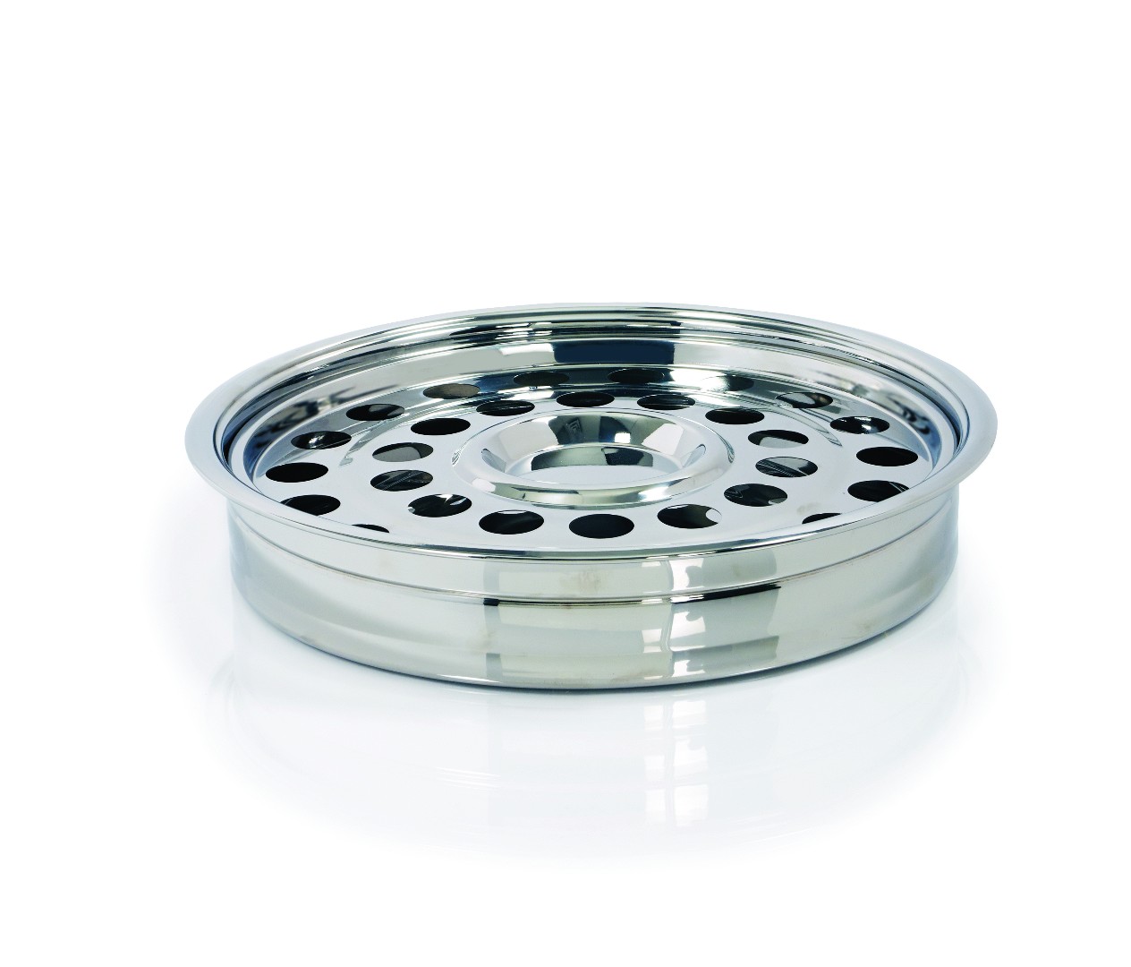 Silver One-Pass Communion Tray and Disc