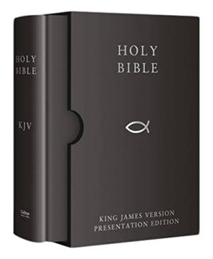 KJV Presentation Edition Black HB