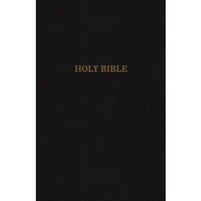 KJV Reference Bible, Black, Personal Size Giant Print