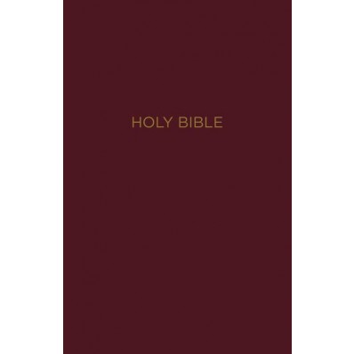 NKJV Gift And Award Bible, Burgundy, Red Letter Ed.