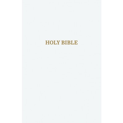 KJV Gift And Award Bible, White, Red Letter Ed