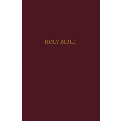 KJV Gift And Award Bible, Burgundy, Red Letter Ed.