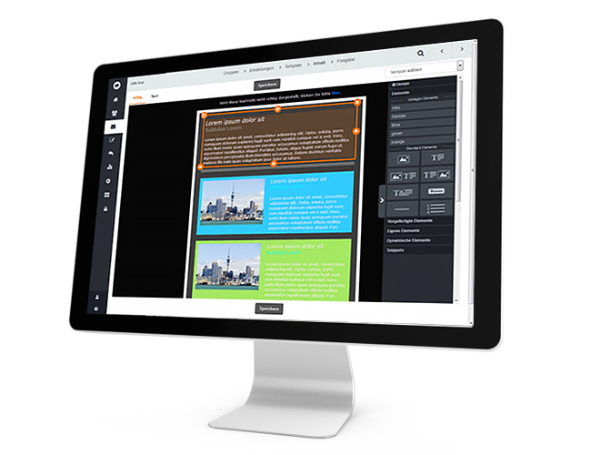 Crea newsletter di grande effetto CleverReach