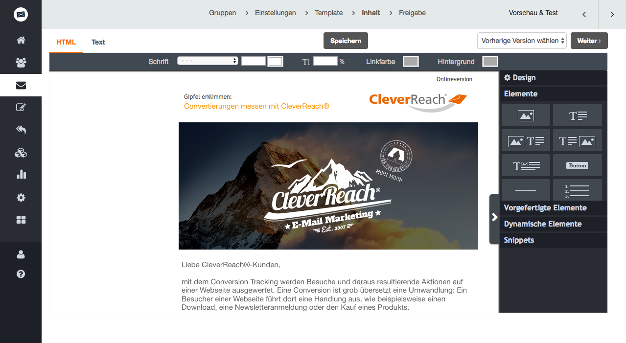 screenshot: tipps & tricks um Ihre conversion rate zu erhöhen