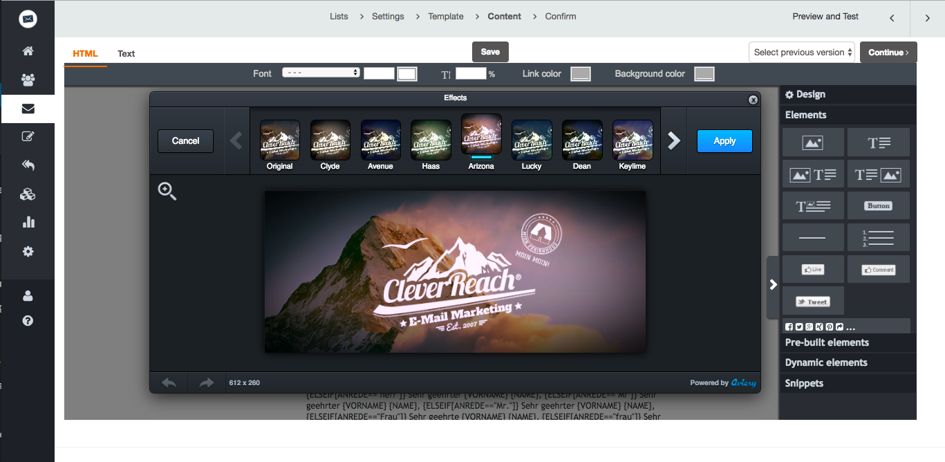screenshot: You don’t have to be an expert to achieve remarkable results with our image processing editor.