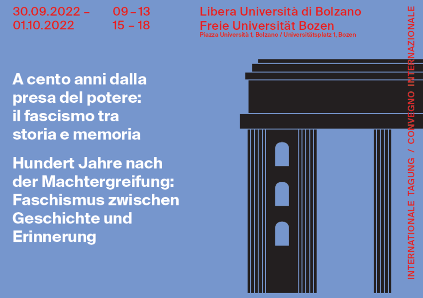 Hundert Jahre nach der Machtergreifung Faschismus zwischen Geschichte
