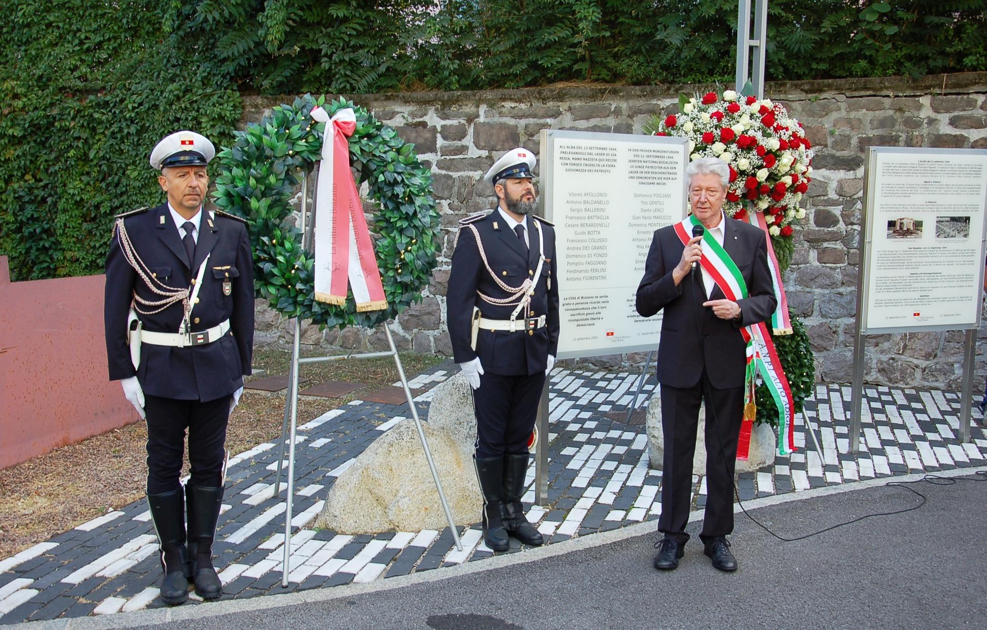 Invito cerimonia commemorazione "Eccidio 12 settembre 1944