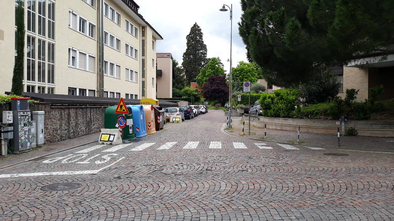 Neugestaltung eines Abschnitts der Weggensteinstraße