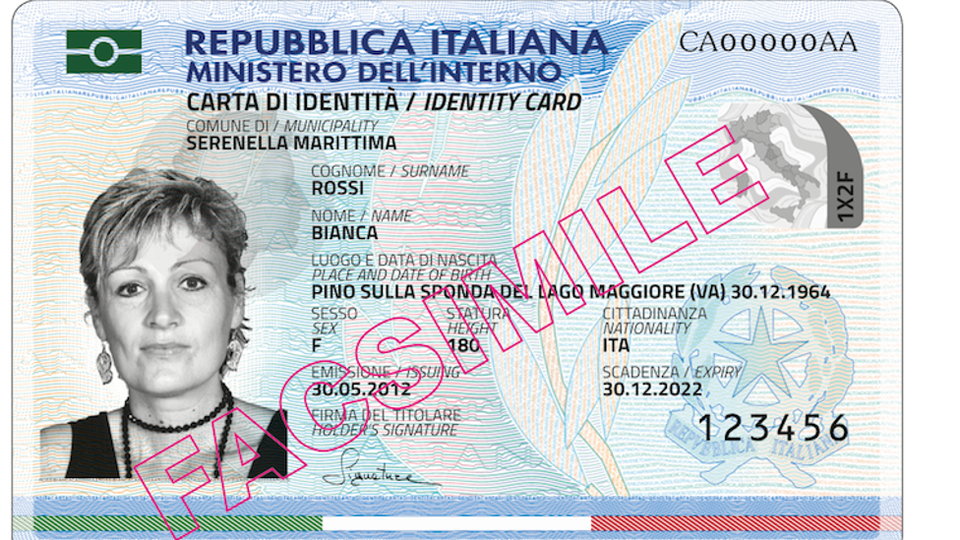 Immagine: Carta_d'Identità_Elettronica_e Creative Commons Attribution-Share Alike 4.0 International