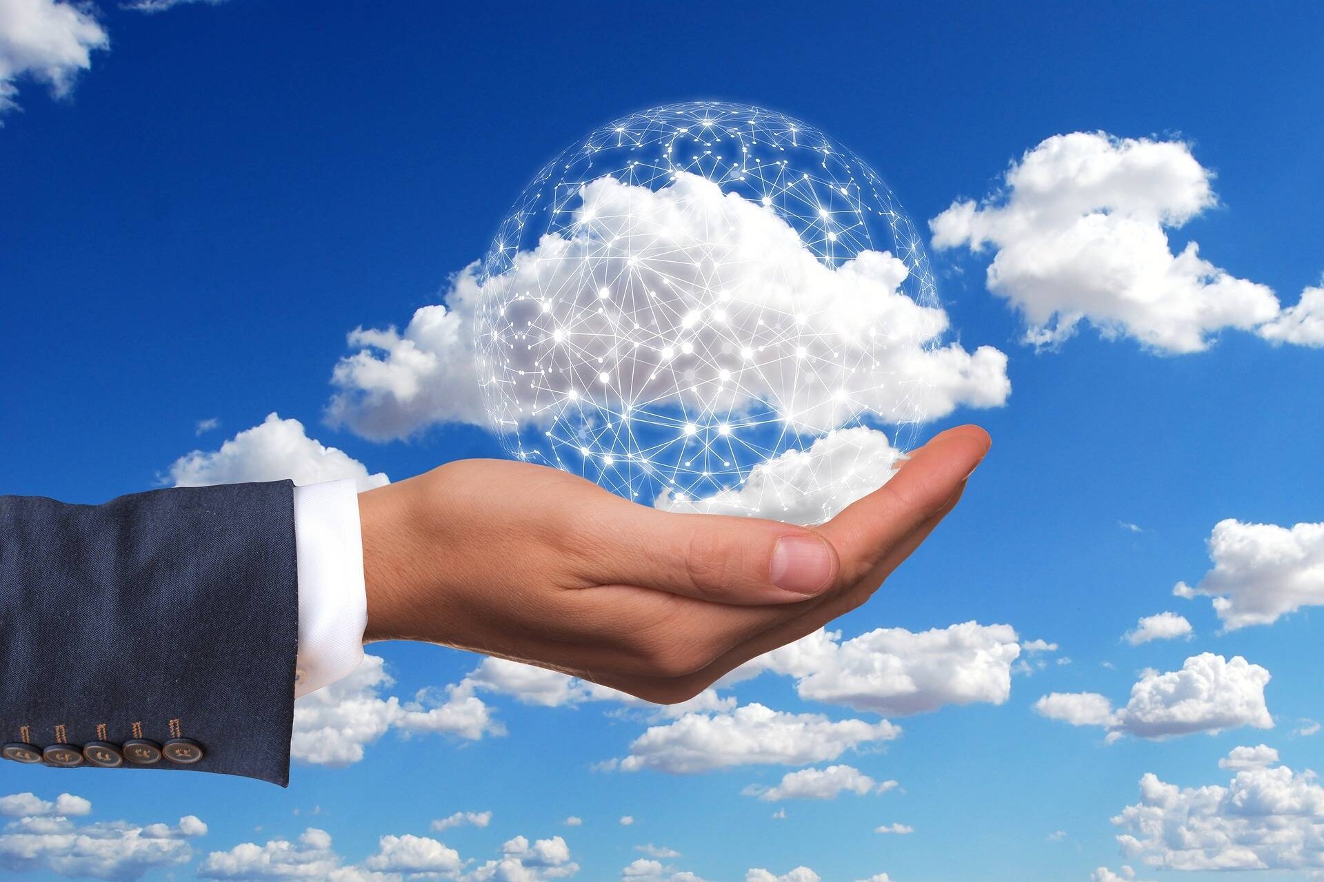 Immagine: cloud_conservazione digitale_Gerd Altmann_Pixabay