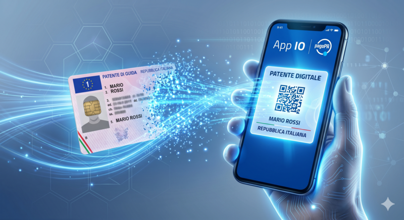 App IO, oltre 9 milioni di patenti digitali aggiunte