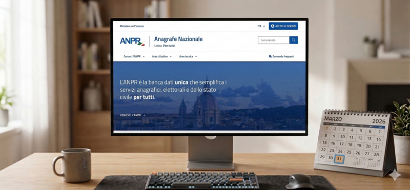 ANPR: I certificati di stato civile ora disponibili online