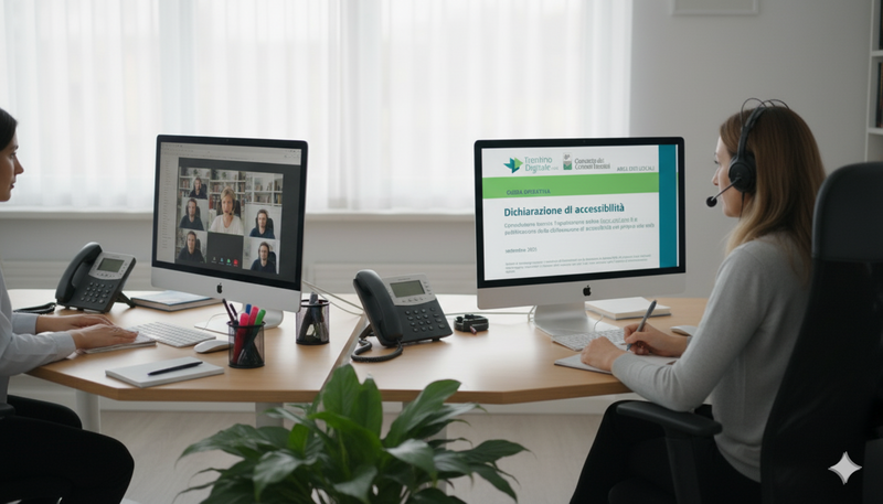 Disponibili la registrazione del webinar sulla "Dichiarazione di accessibilità" e la presentazione illustrata nell'incontro