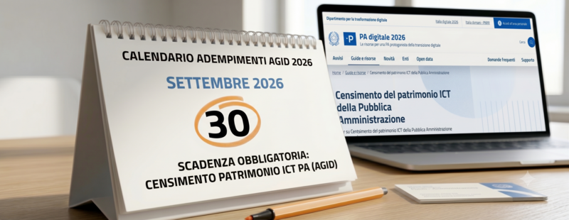 Al via il Censimento del patrimonio ICT della Pubblica Amministrazione