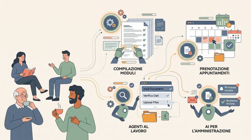 Nel 2027 non apriremo più il sito del Comune: ci penserà un agente AI