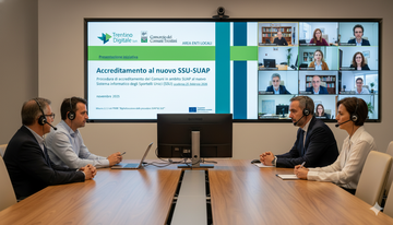 Accreditamento SSU-SUAP: al via il percorso di accompagnamento per i Comuni trentini