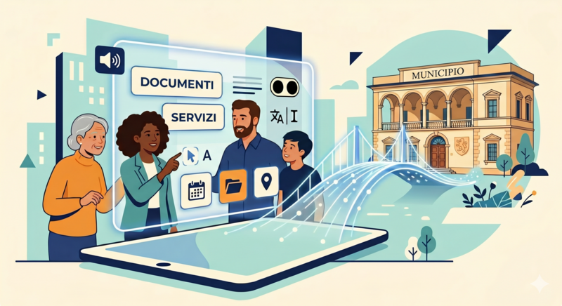 Accessibilità digitale: tutti i 166 Comuni trentini hanno pubblicato gli obiettivi annuali