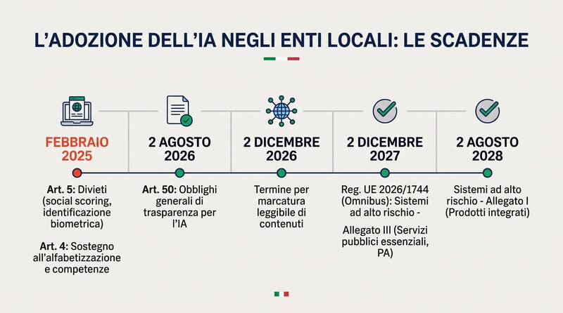 AI Act per la PA: checklist operativa per i comuni