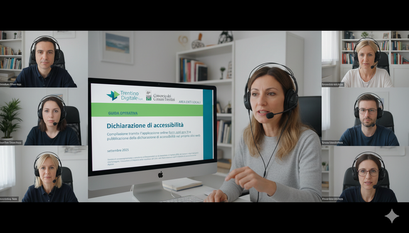 Invito al webinar sulla dichiarazione di accessibilità digitale