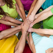 Immagine mani unite Immagine mani unite