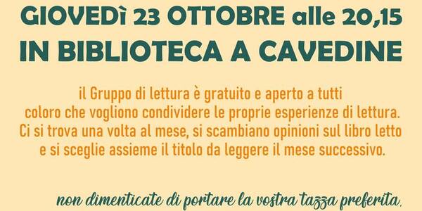 Immagine decorativa per il contenuto Incontro del gruppo di lettura "Pazzi di libri"
