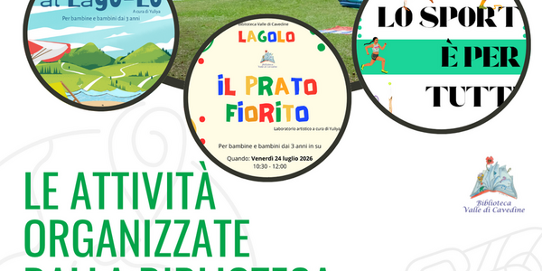 Immagine decorativa per il contenuto A Lagolo torna il punto di prestito estivo!