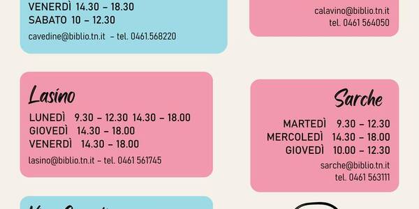 Immagine decorativa per il contenuto Nuovo orario dal 1 marzo al 31 maggio