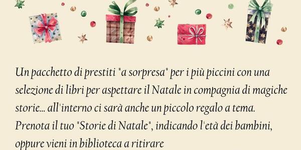 Immagine decorativa per il contenuto "Storie di Natale a sorpresa"
