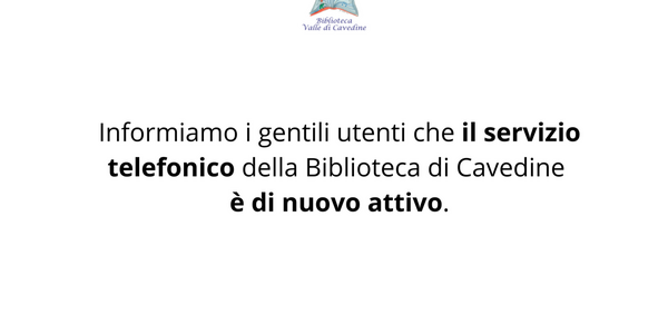 Immagine decorativa per il contenuto Telefono fisso di nuovo attivo!