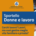 Immagine decorativa per il contenuto Sportello “Donne e lavoro”
