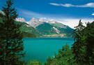 Lago di Molveno, panorama Lago di Molveno, panorama