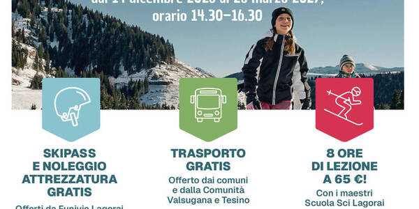 Immagine decorativa per il contenuto ISCRIZIONI APERTE PER "LA MONTAGNA A DUE PASSI DA CASA 2026/2027"
