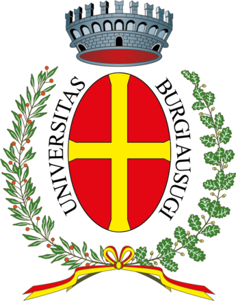 Di rosso alla croce patente d'oro. Di rosso alla croce patente d'oro.