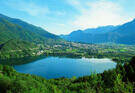 Lago di Levico, panorama Lago di Levico, panorama