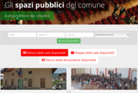 La piattaforma SpaziComuni