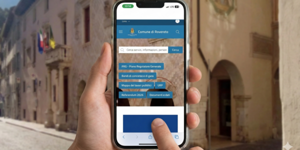 Immagine decorativa per il contenuto PNRR: online il nuovo sito del Comune di Rovereto