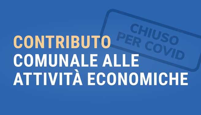 Immagine decorativa per il contenuto Contributo attività economiche Emergenza Covid19