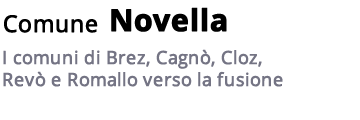 Comune Unico Novella