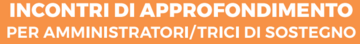 CORSO BASE PER AMMINISTRATORE/TRICE DI SOSTEGNO