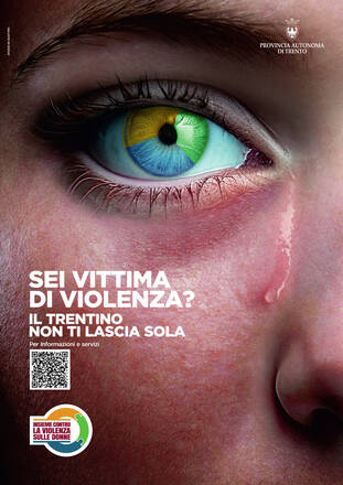 "Insieme contro la violenza sulle donne. Il Trentino non ti lascia sola"