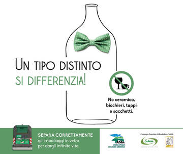 Conosciamo il Vetro: campagna comunicativa finanziata da ANCI COREVE