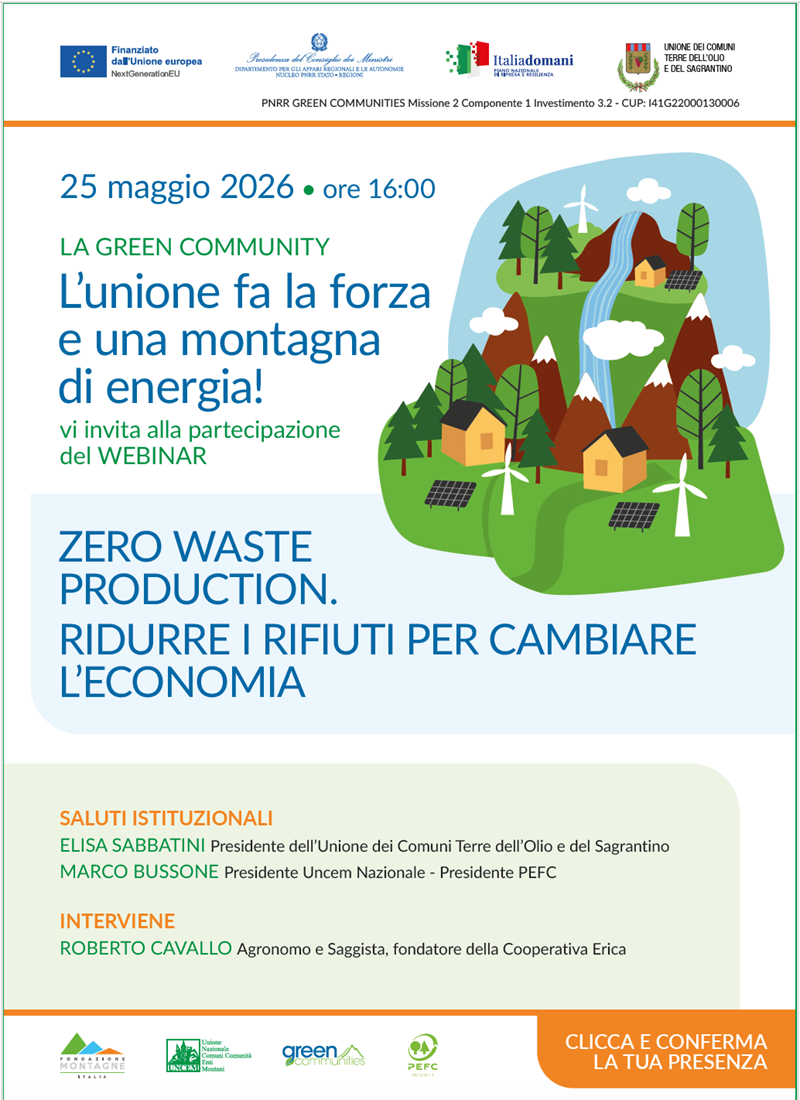 Immagine: Webinar riduzione rifiuti 