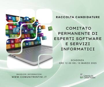 Avviso esperti software e servizi informatici