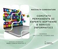 Immagine: Avviso esperti software e servizi informatici