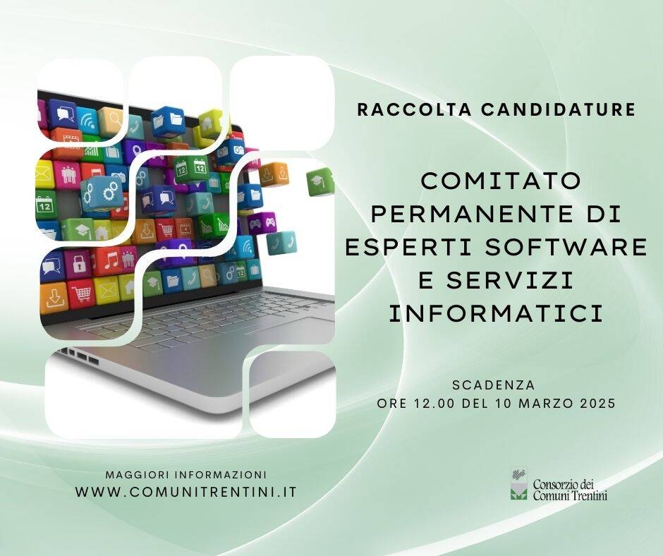 Immagine: Avviso esperti software e servizi informatici