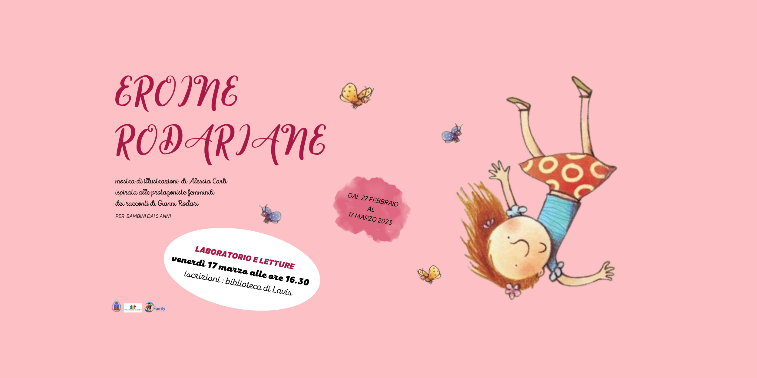 Immagine: 1. mostra eroine rodariane (Banner (orizzontale)) 