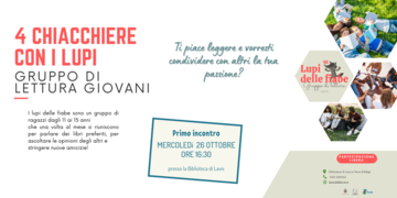 Lupi delle fiabe, il gruppo di lettura giovani della biblioteca di Lavis Lupi delle fiabe, il gruppo di lettura giovani della biblioteca di Lavis