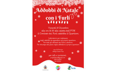 Immagine: Addobbi di natale con i Furli