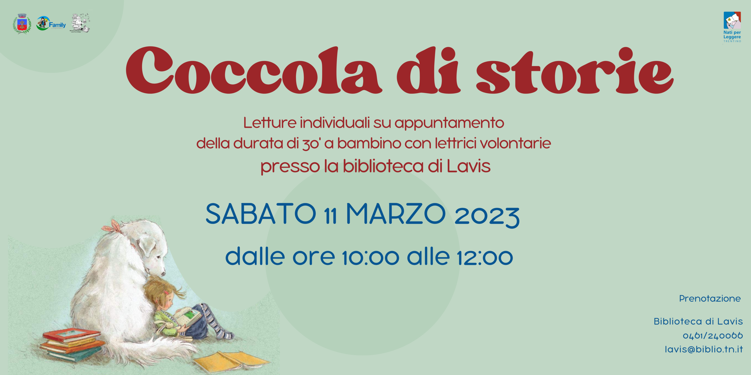Immagine: Coccola di storie (Banner)