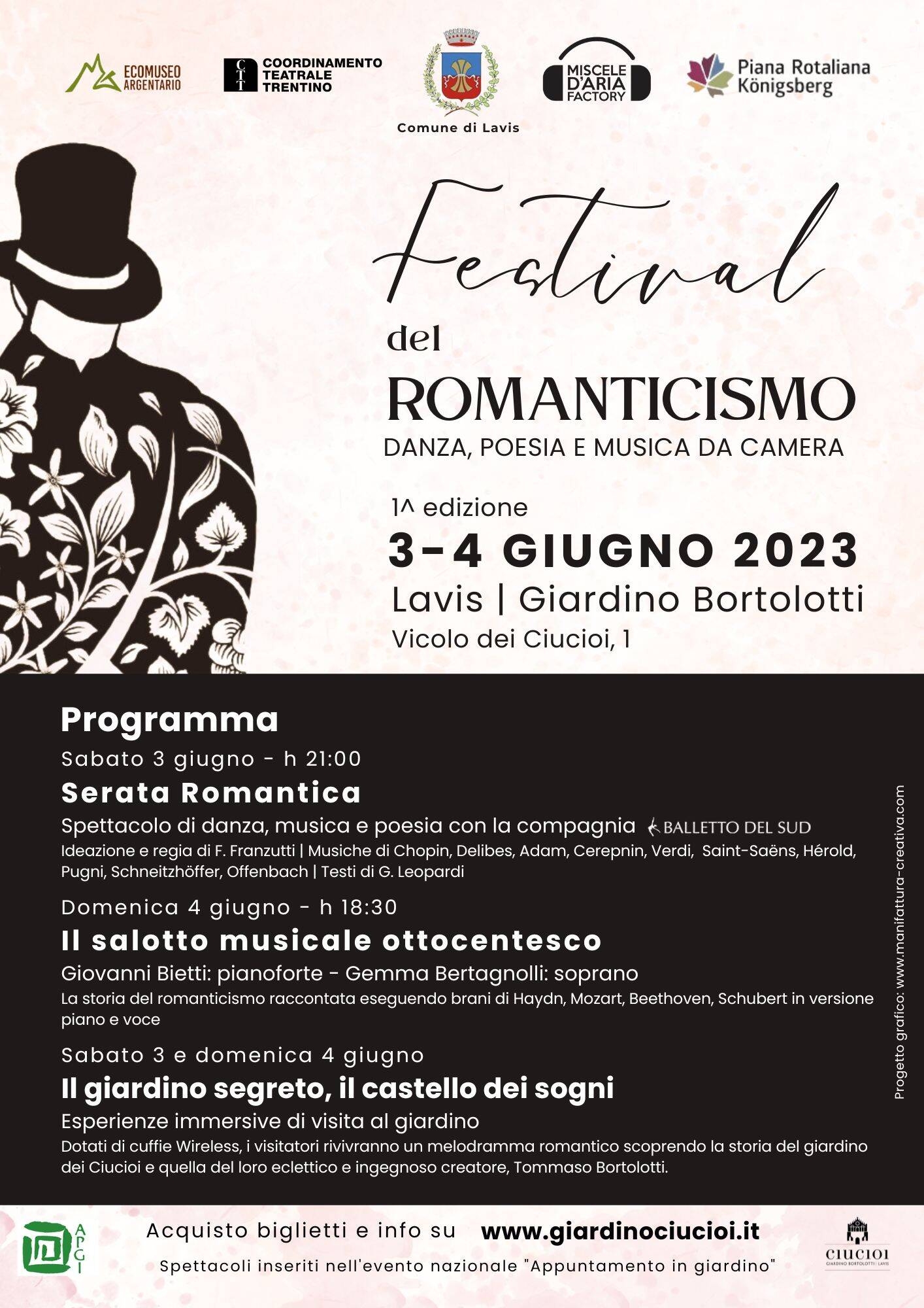 Immagine: locandina festival romanticismo